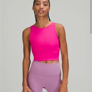 Lulu Lemon Power Pivot Ribbed tank *reversible*